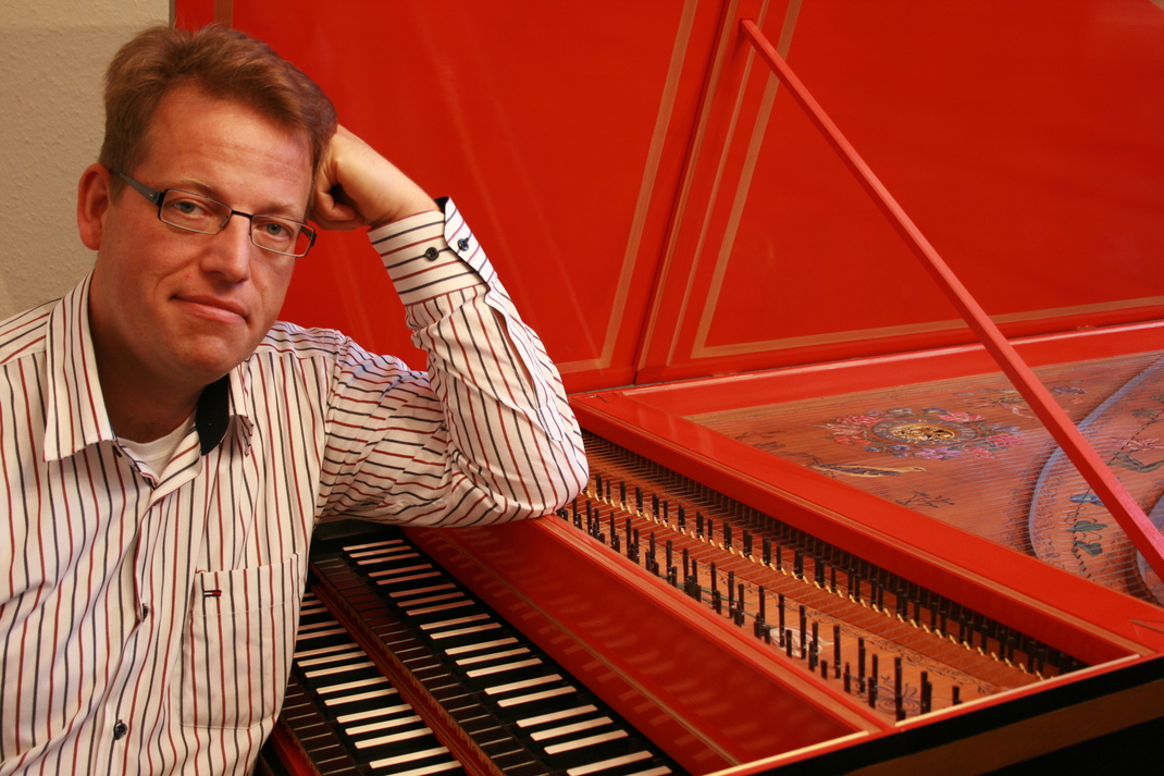 harpsichord on stage